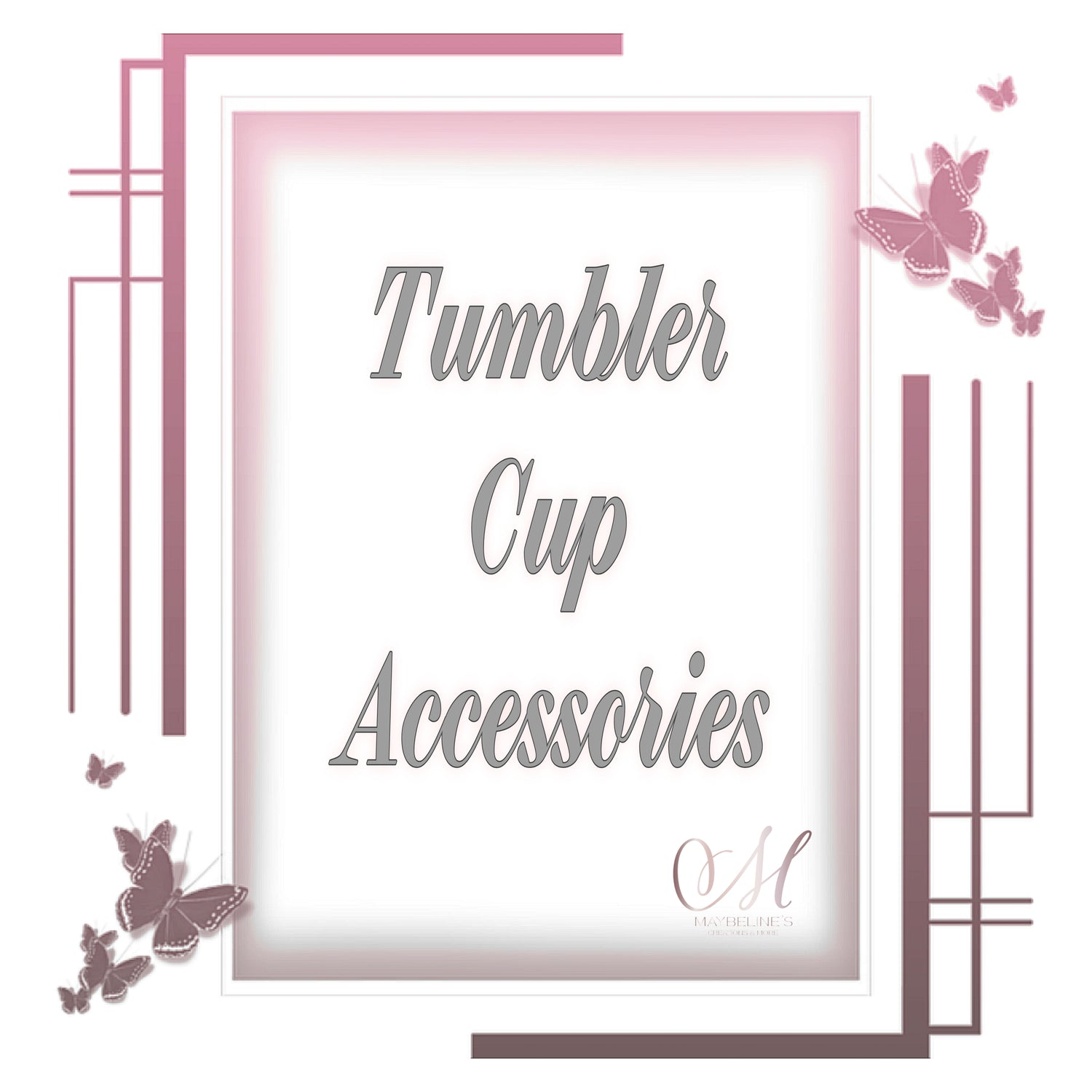 Tumbler Cup Accessories