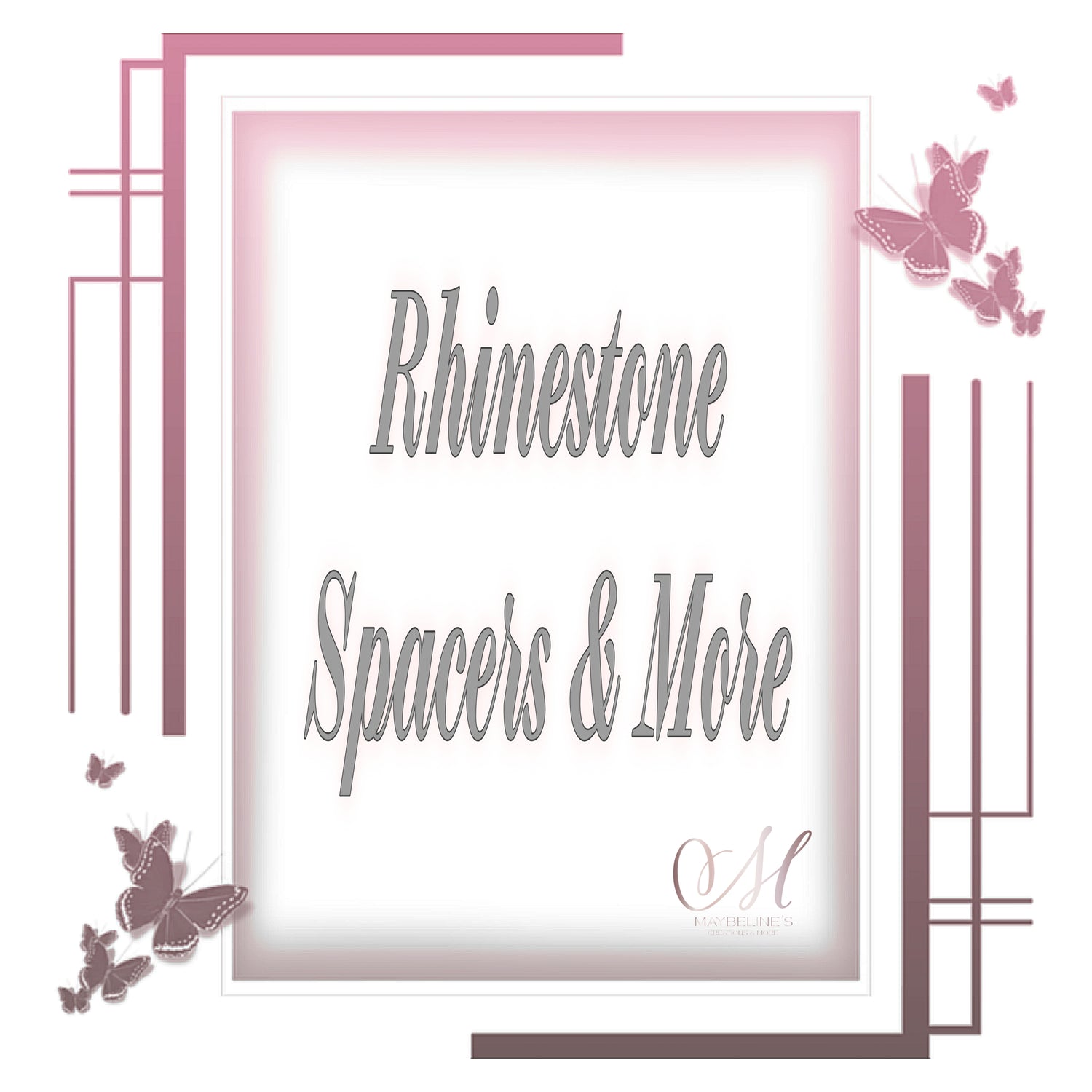 Rhinestone Spacers & More