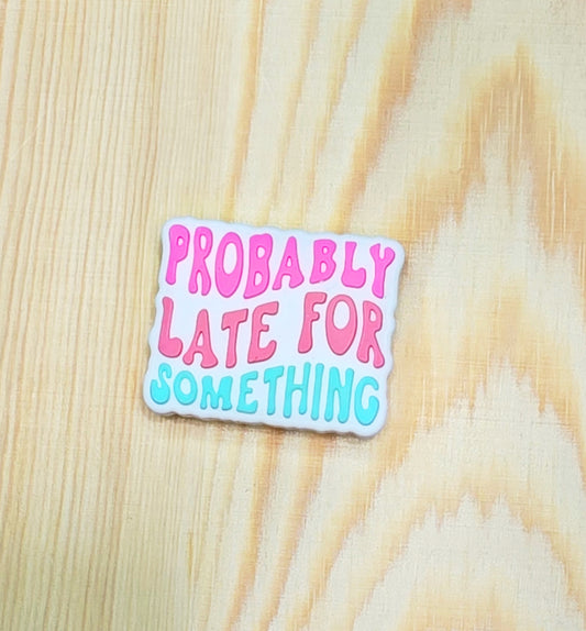 Probably late for something silicone focal bead - A172d