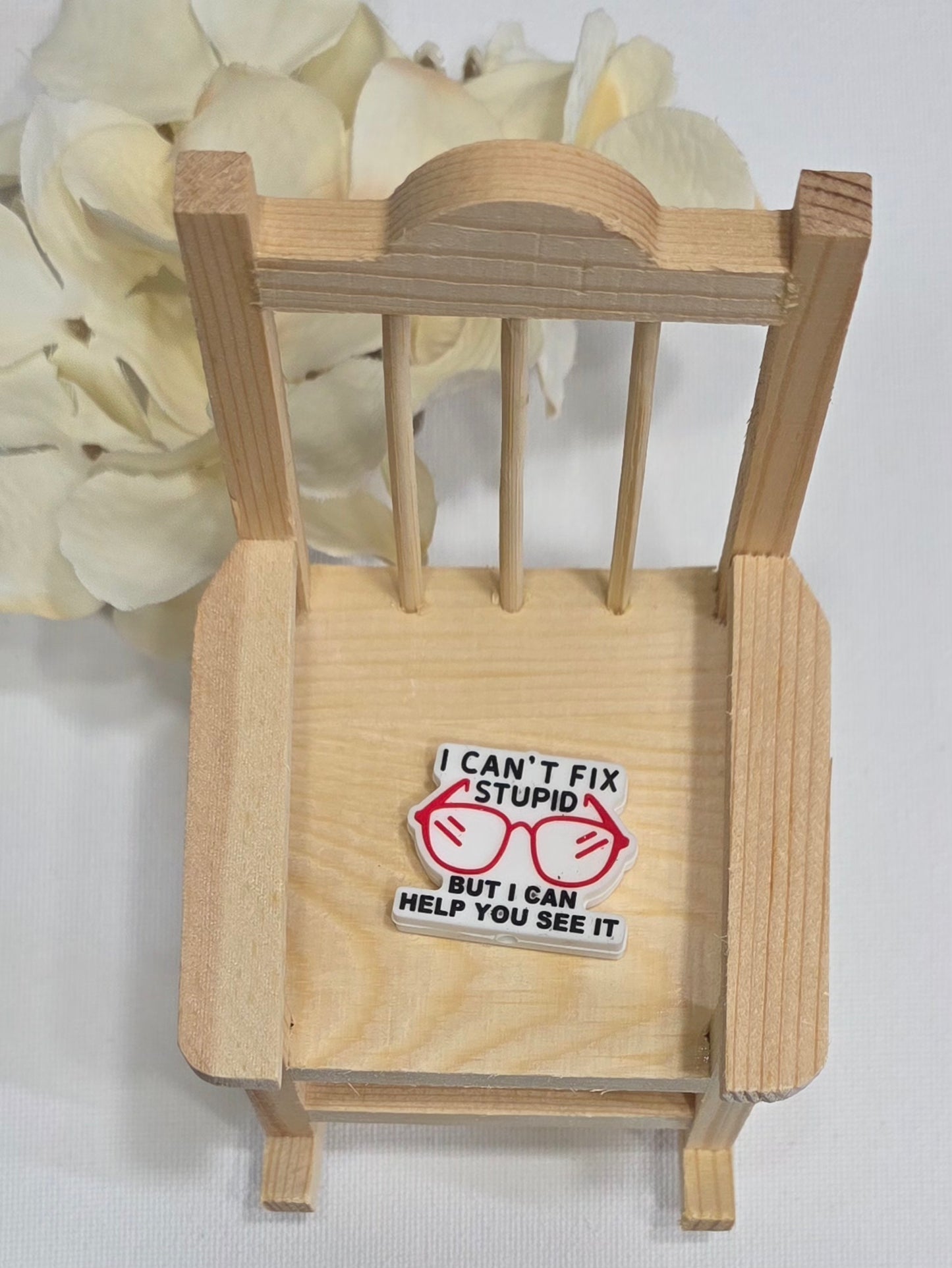 I can't fix stupid but I can help you see it silicone focal bead A222